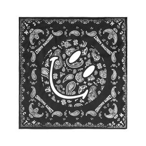 NWT Market x YG 4hunnid Paisley Smiley Bandana Black